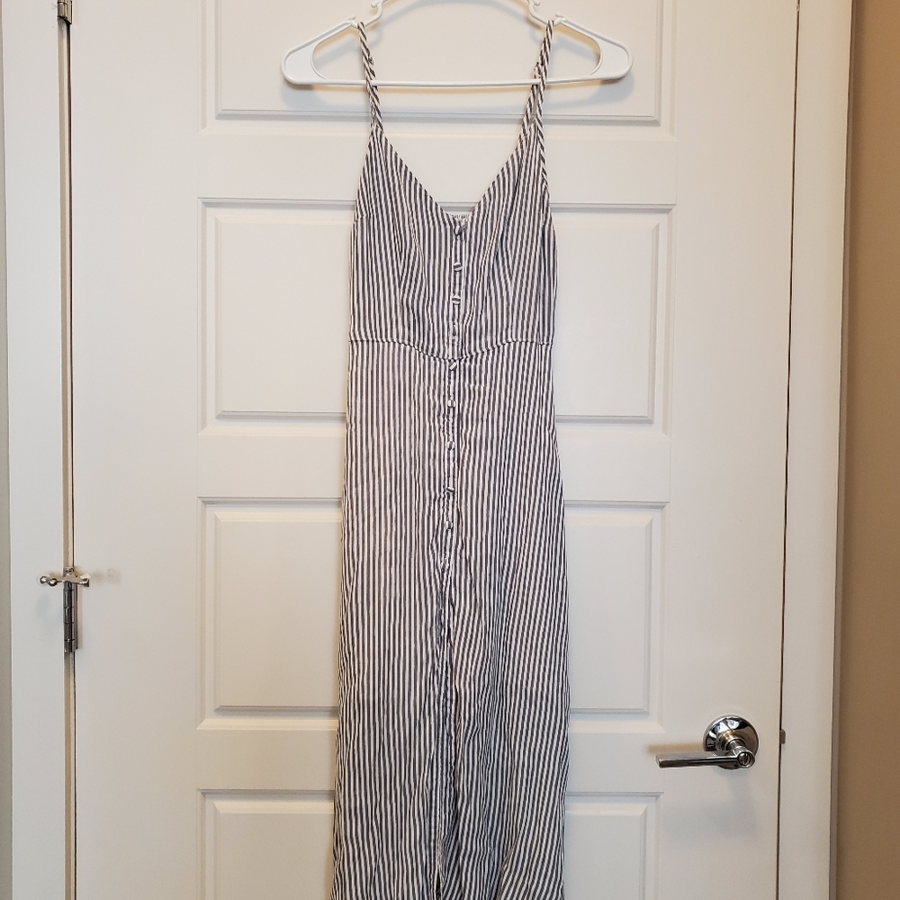 Abercrombie & Fitch striped maxi dress